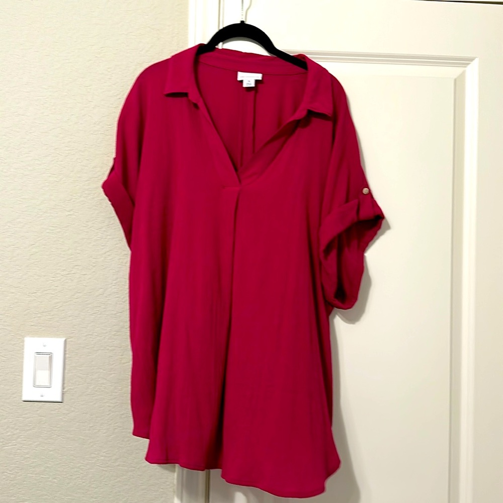 Liz Claiborne short sleeve blouse